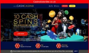 allcashcasino com desktop screenshot