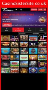 alltimecasino com mobile screenshot