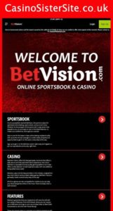 betvision com mobile screenshot