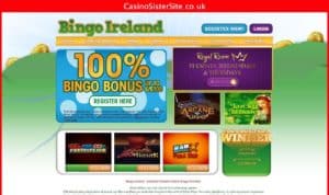 bingo ireland com desktop screenshot