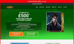casinoclassic co uk desktop screenshot