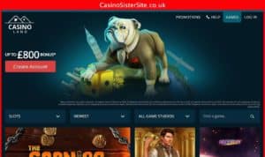 casinoland com desktop screenshot