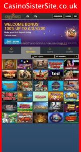 casinopalace com mobile screenshot