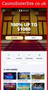 casinoroom com mobile screenshot