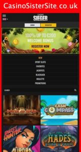 casinosieger com mobile screenshot