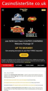 charmingslots com mobile screenshot