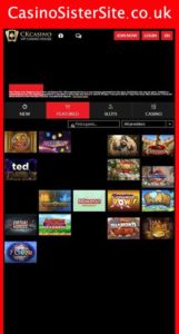 ckcasino com mobile screenshot