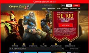 conquercasino com desktop screenshot