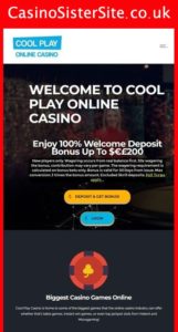 coolplaycasino co uk mobile screenshot