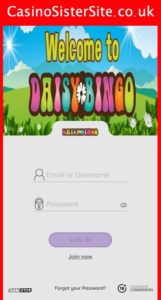 daisybingo com mobile screenshot