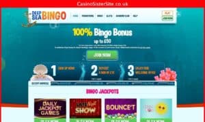 deepseabingo com desktop screenshot