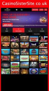 dukescasino com mobile screenshot