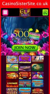 elfslots com mobile screenshot