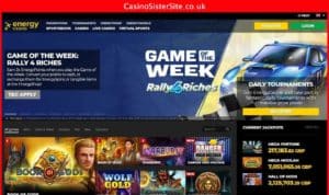 energycasino com desktop screenshot