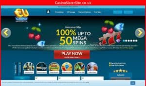 eucasino com desktop screenshot