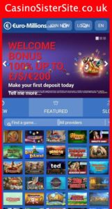 euromillions.casino pp net mobile screenshot