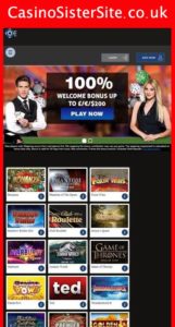 expresscasino com mobile screenshot