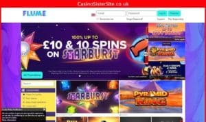 flumecasino com desktop screenshot