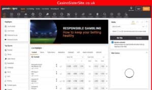 gamebookers com desktop screenshot