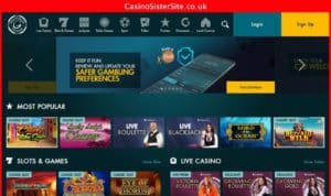 grosvenorcasino com desktop screenshot