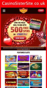 heartofcasino com mobile screenshot