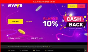 hypercasino com desktop screenshot