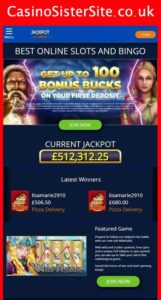 jackpotliner com mobile screenshot