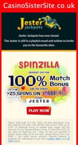 jesterjackpots com mobile screenshot