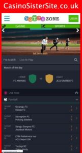 lottozone com mobile screenshot