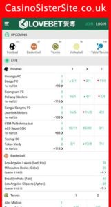 lovebet bet mobile screenshot