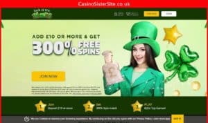 luckoftheslots com desktop screenshot