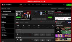 mansionbet com desktop screenshot