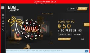 miamijackpots com desktop screenshot