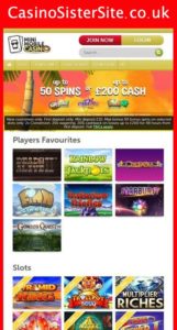 minimobilecasino com mobile screenshot