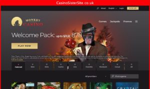 monkeycasino com desktop screenshot