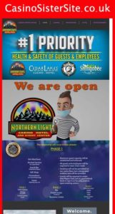 northernlightscasino com mobile screenshot