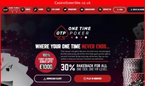 onetimepoker com desktop screenshot