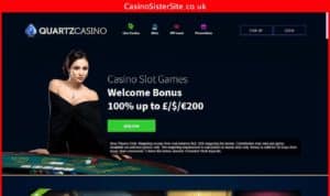 quartzcasino com desktop screenshot