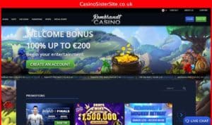 rembrandtcasino com desktop screenshot