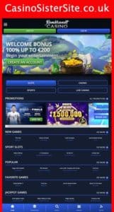 rembrandtcasino com mobile screenshot