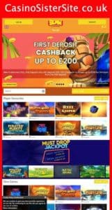 slamcasino com mobile screenshot