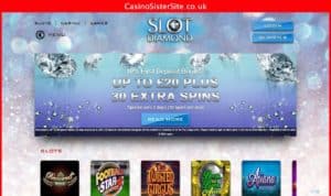 slotdiamond com desktop screenshot 1