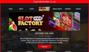 slotfactory com desktop screenshot