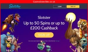 slotster com desktop screenshot