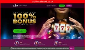 spinjackpots com desktop screenshot 1