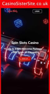 spinslots com mobile screenshot