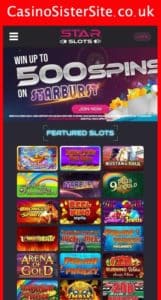 starslots com mobile screenshot