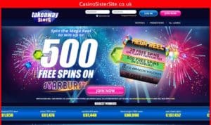 takeawayslots com desktop screenshot 1