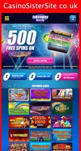 takeawayslots com mobile screenshot