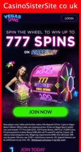 vegasspins com mobile screenshot